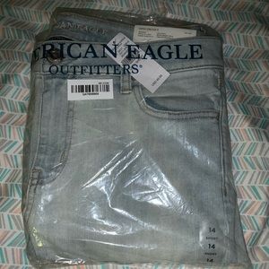 NWT American Eagle low rise Jeggings size 14S